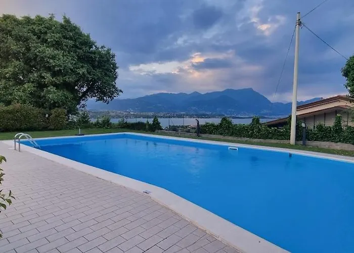 Blu Manerba With A Panoramic Pool Overlooking The Islands Appartamento *